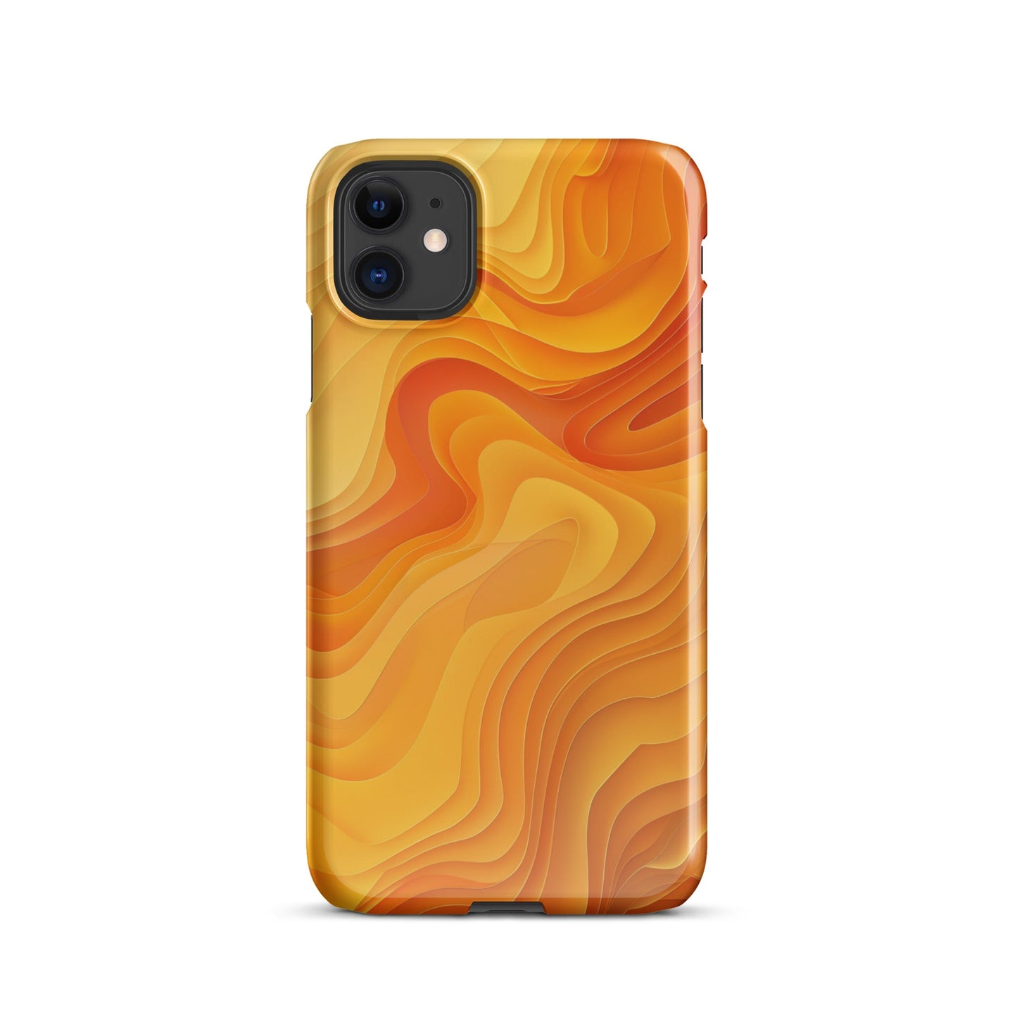 Abstract Yellow Phone Phone case for iPhone