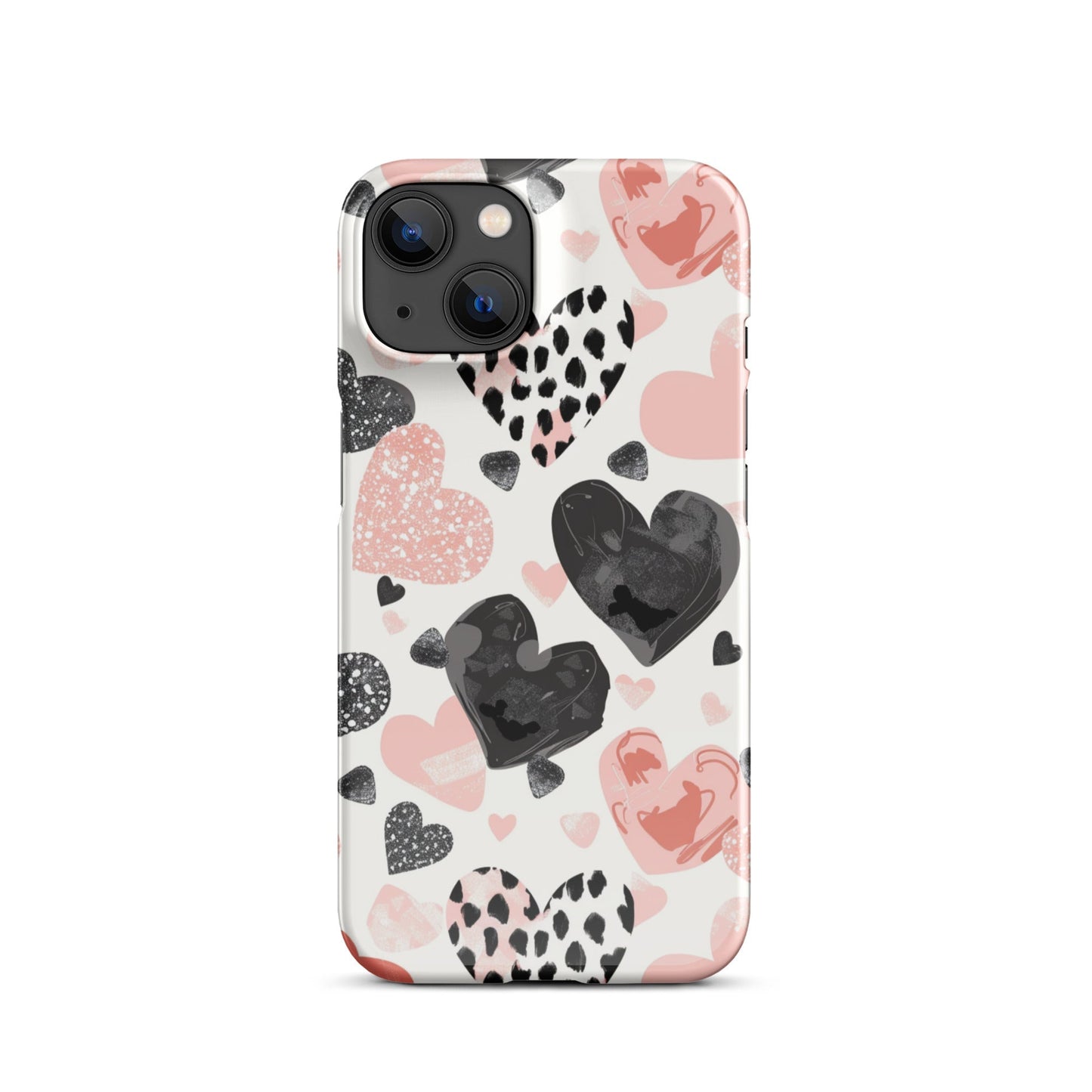 Diamond Hearts Phone case for iPhone