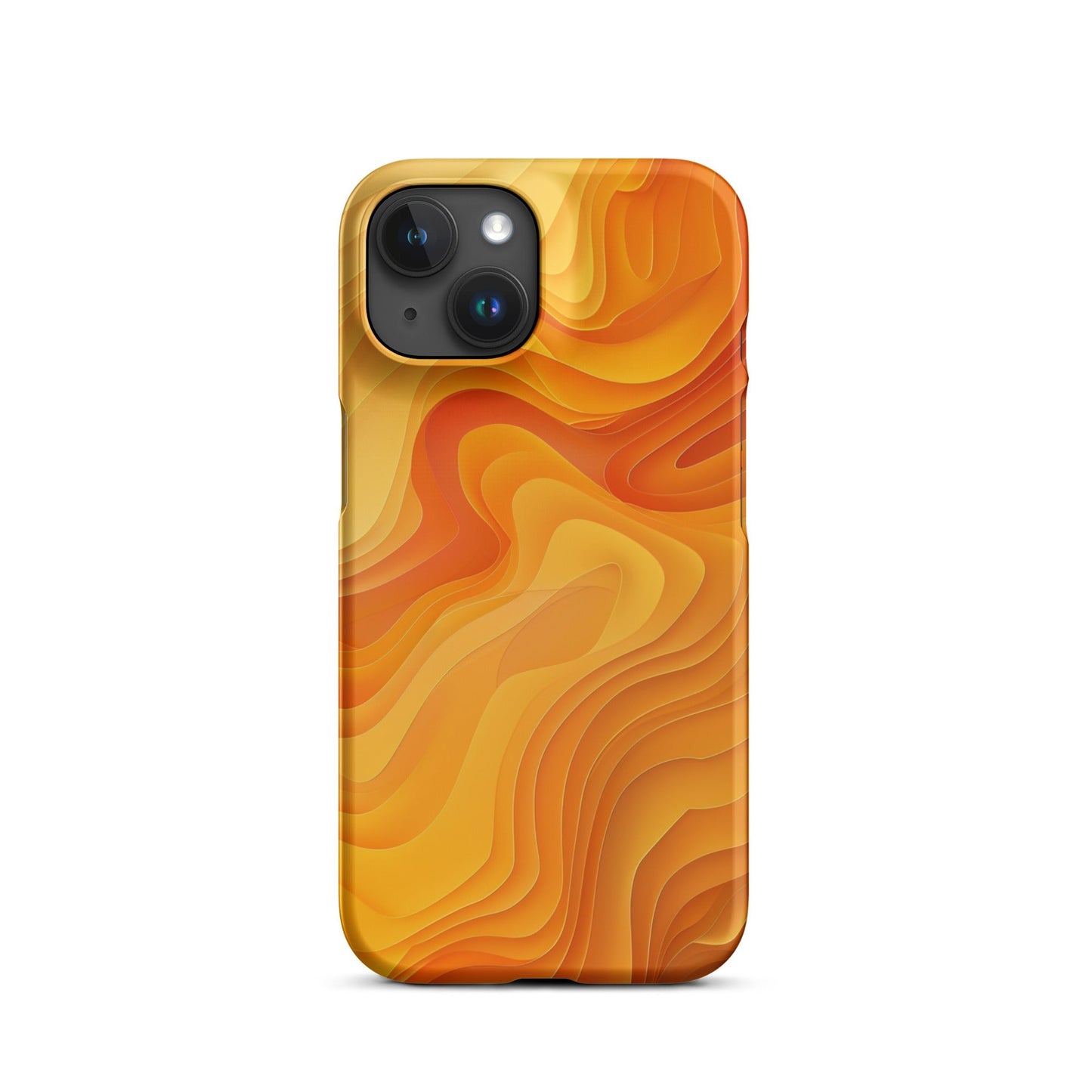 Abstract Yellow Phone Phone case for iPhone
