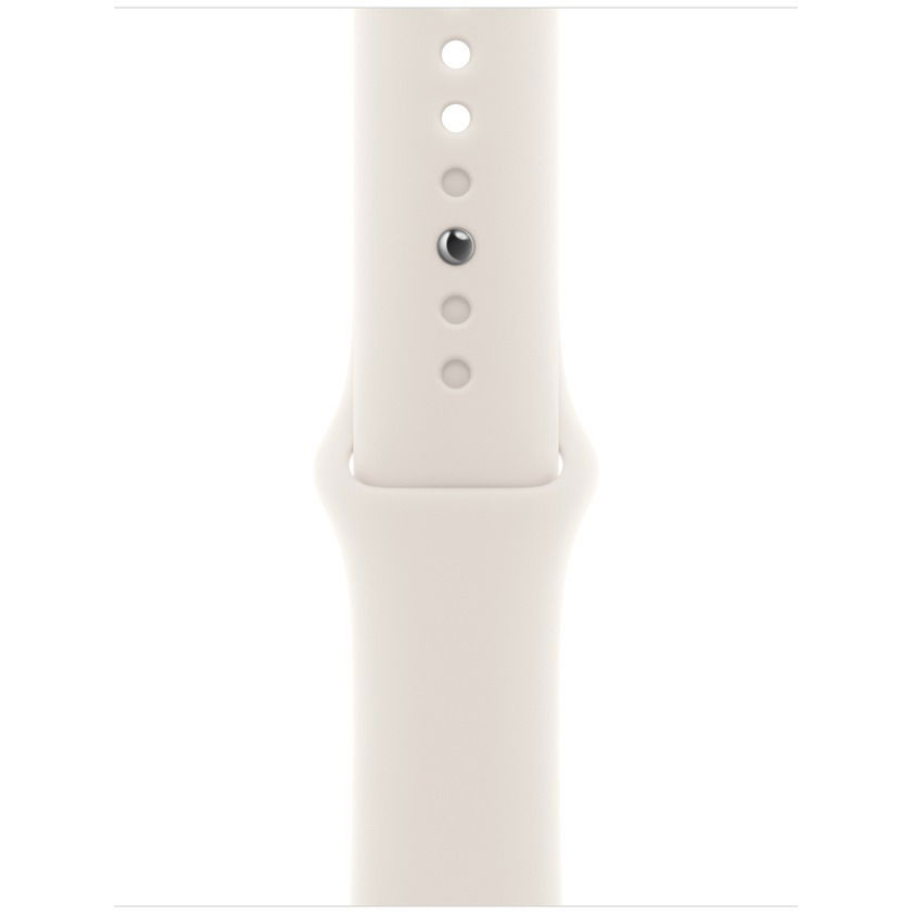 Apple Pasek sportowy w kolorze księżycowej poświaty do koperty 42 mm - rozmiar S/M (MXLL3ZM/A)-0