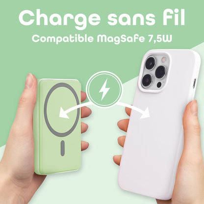 Powerbank T'NB PBUMAG5GR 5000 mAh Green Magsafe-19