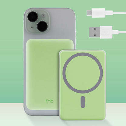 Powerbank T'NB PBUMAG5GR 5000 mAh Green Magsafe-7