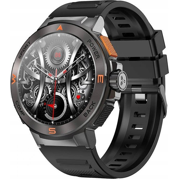Smartwatch Blitzwolf Smartwatch BlitzWolf BW-AT5 AMOLED 1.43" IP67 Bluetooth 5.3 (czarny) (BLZ624)-0