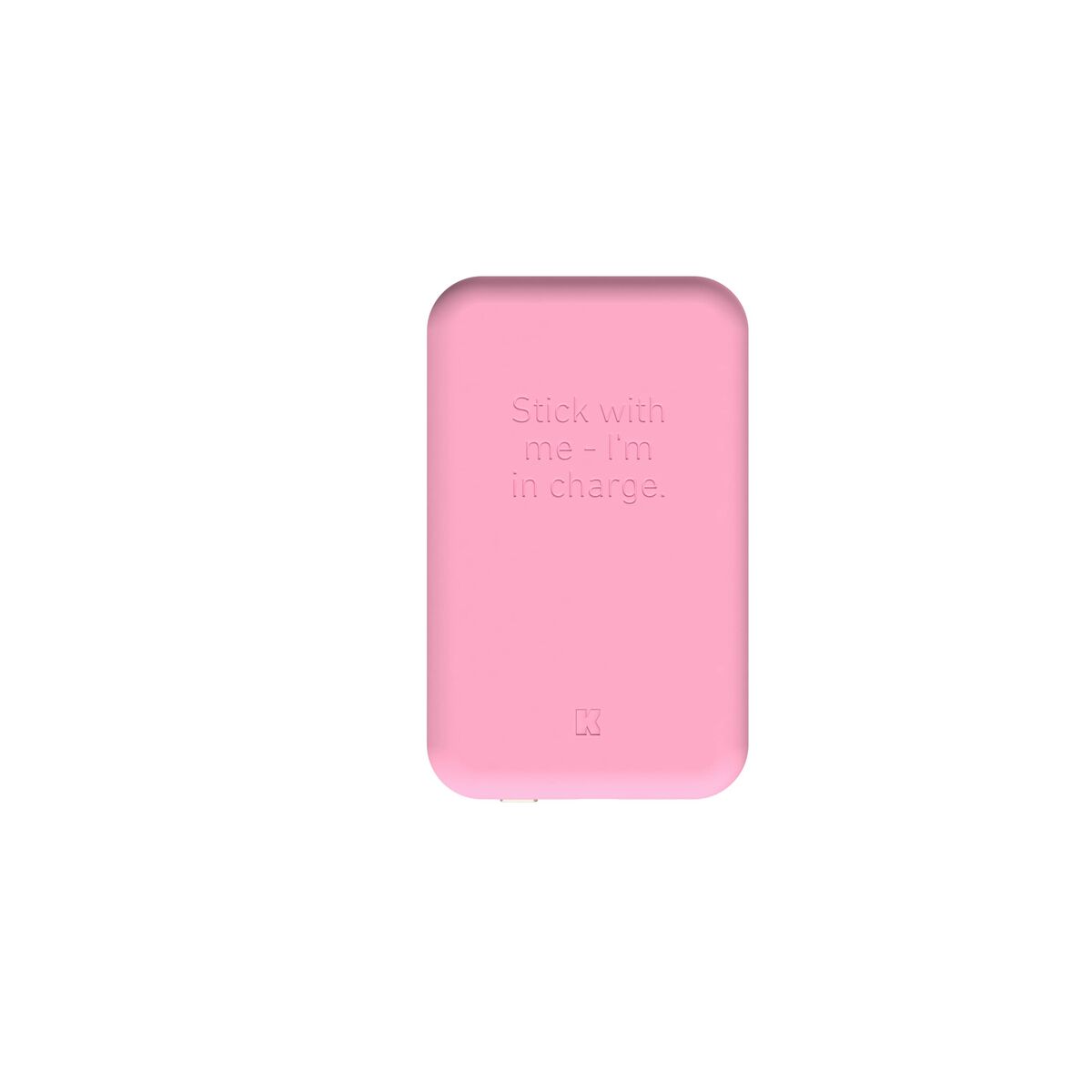 Power Bank with Wireless Charger Kreafunk Pink 5000 mAh-4