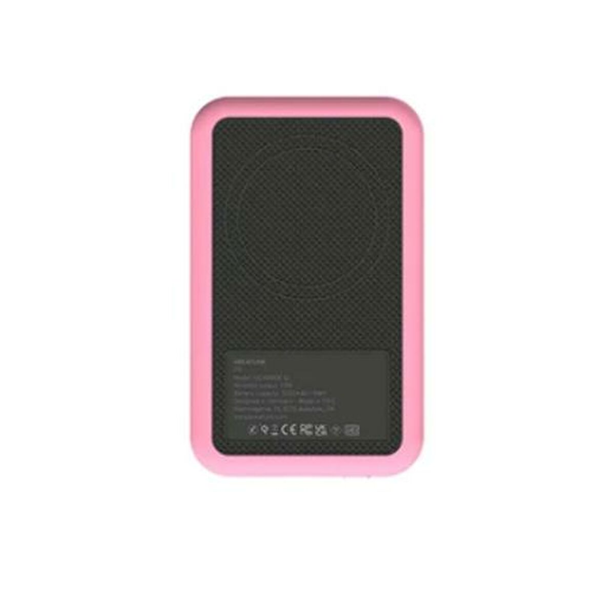 Power Bank with Wireless Charger Kreafunk Pink 5000 mAh-0