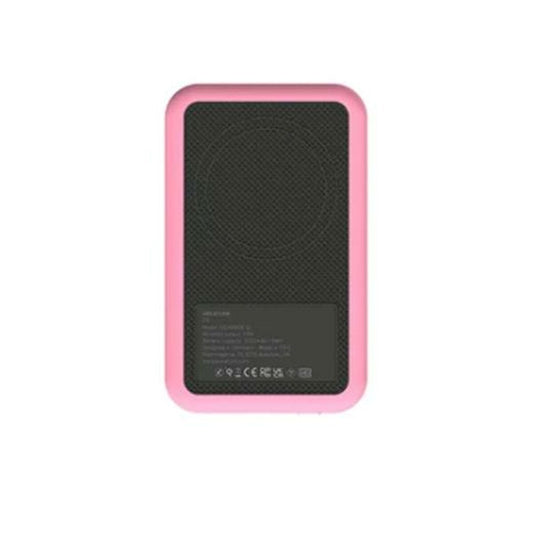 Power Bank with Wireless Charger Kreafunk Pink 5000 mAh-0