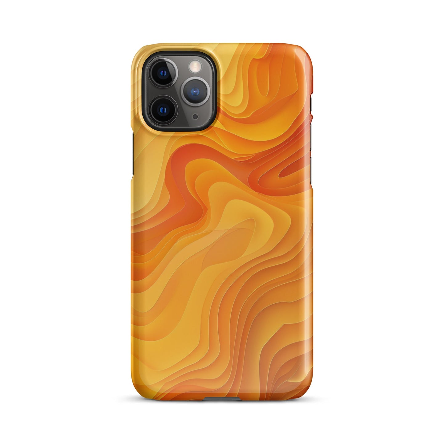 Abstract Yellow Phone Phone  case for iPhone