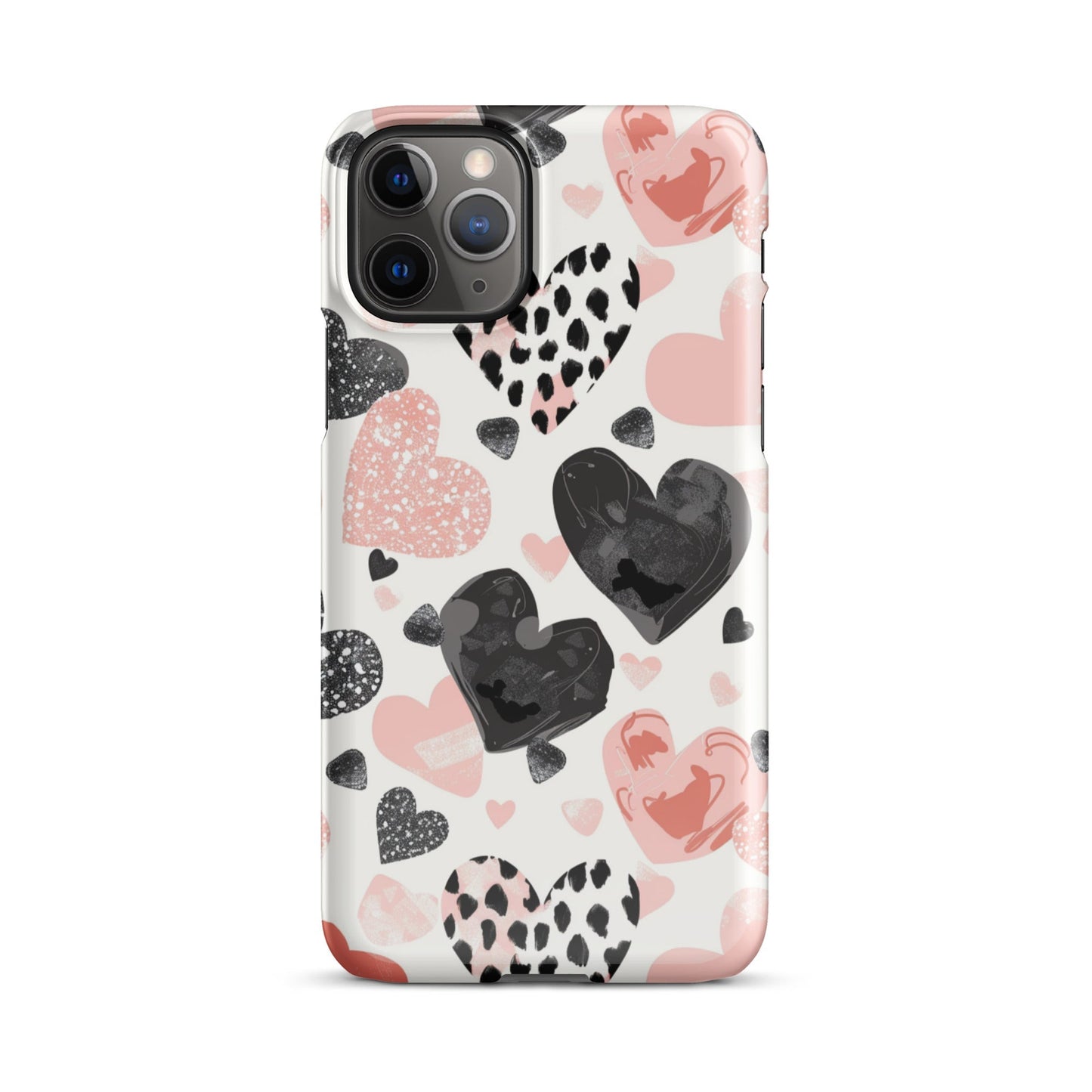 Diamond Hearts Phone case for iPhone