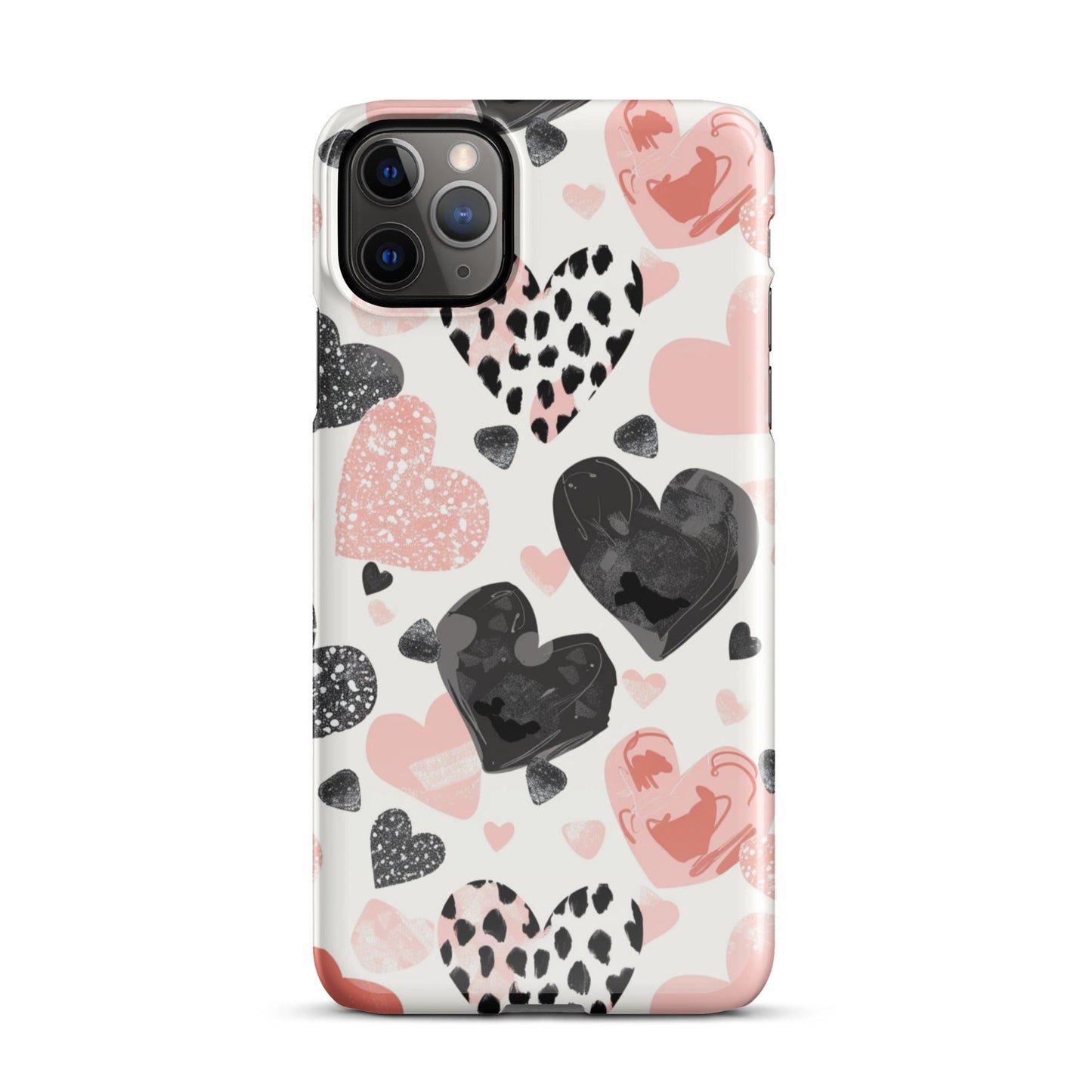 Diamond Hearts Phone case for iPhone