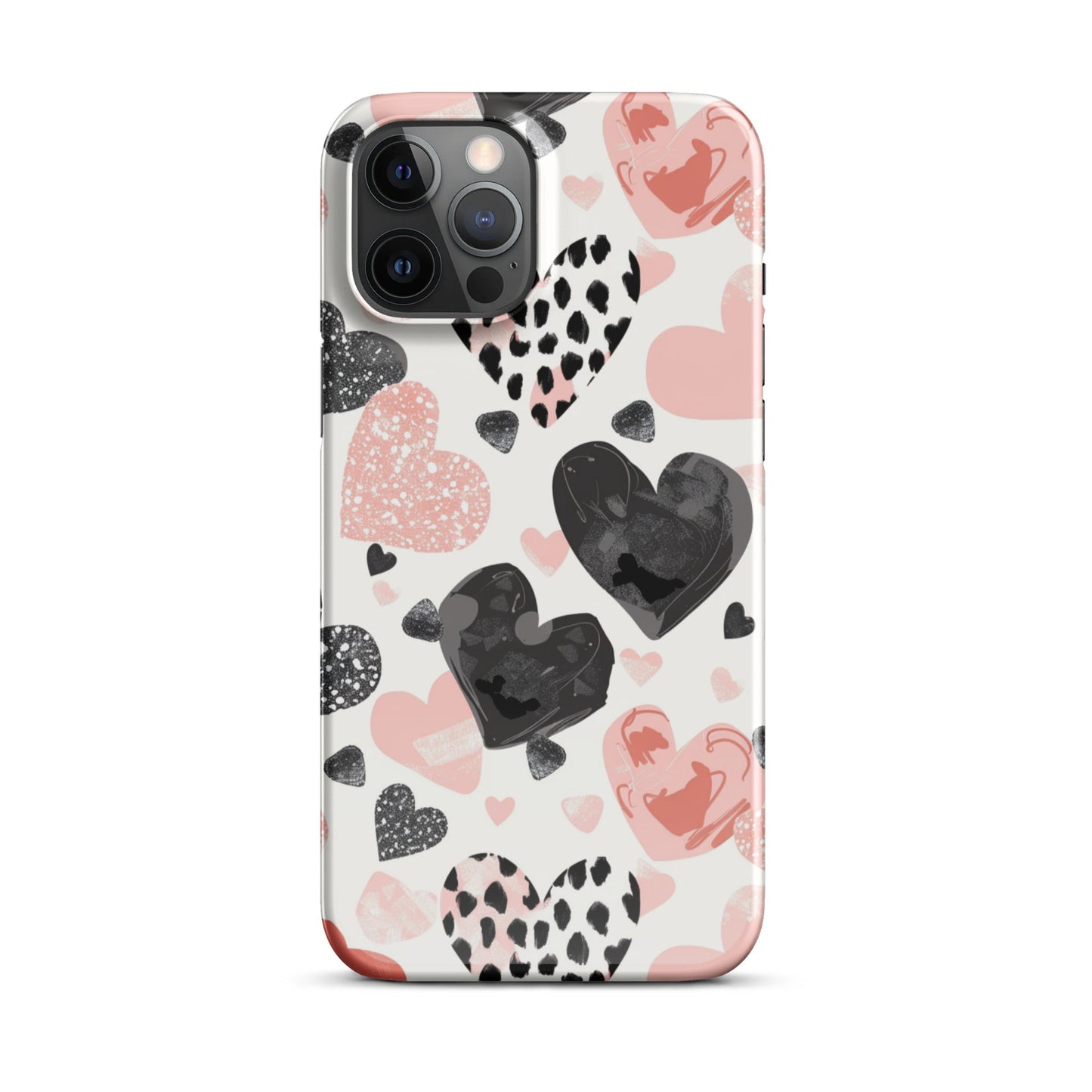 Diamond Hearts Phone case for iPhone