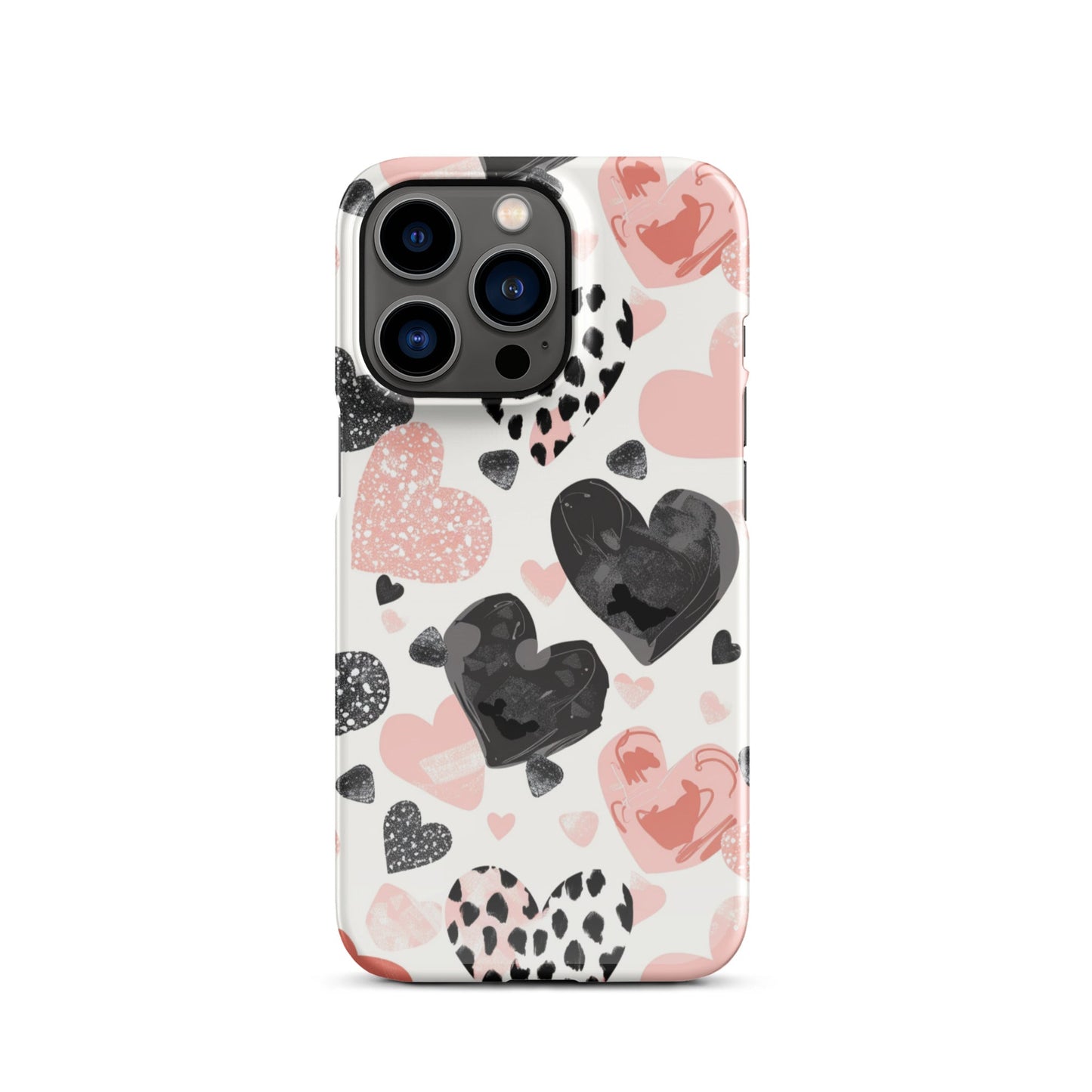 Diamond Hearts Phone case for iPhone