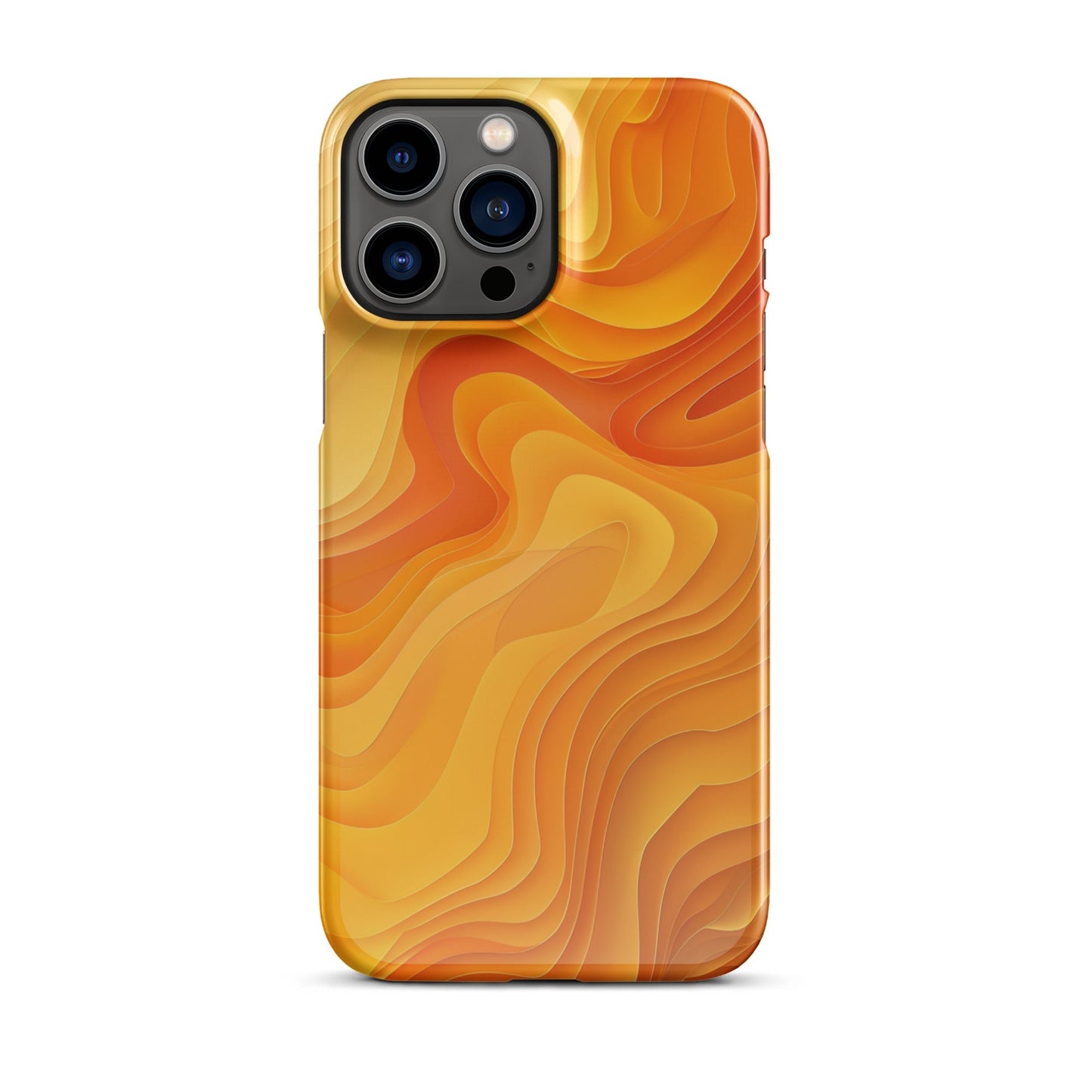 Abstract Yellow Phone Phone  case for iPhone