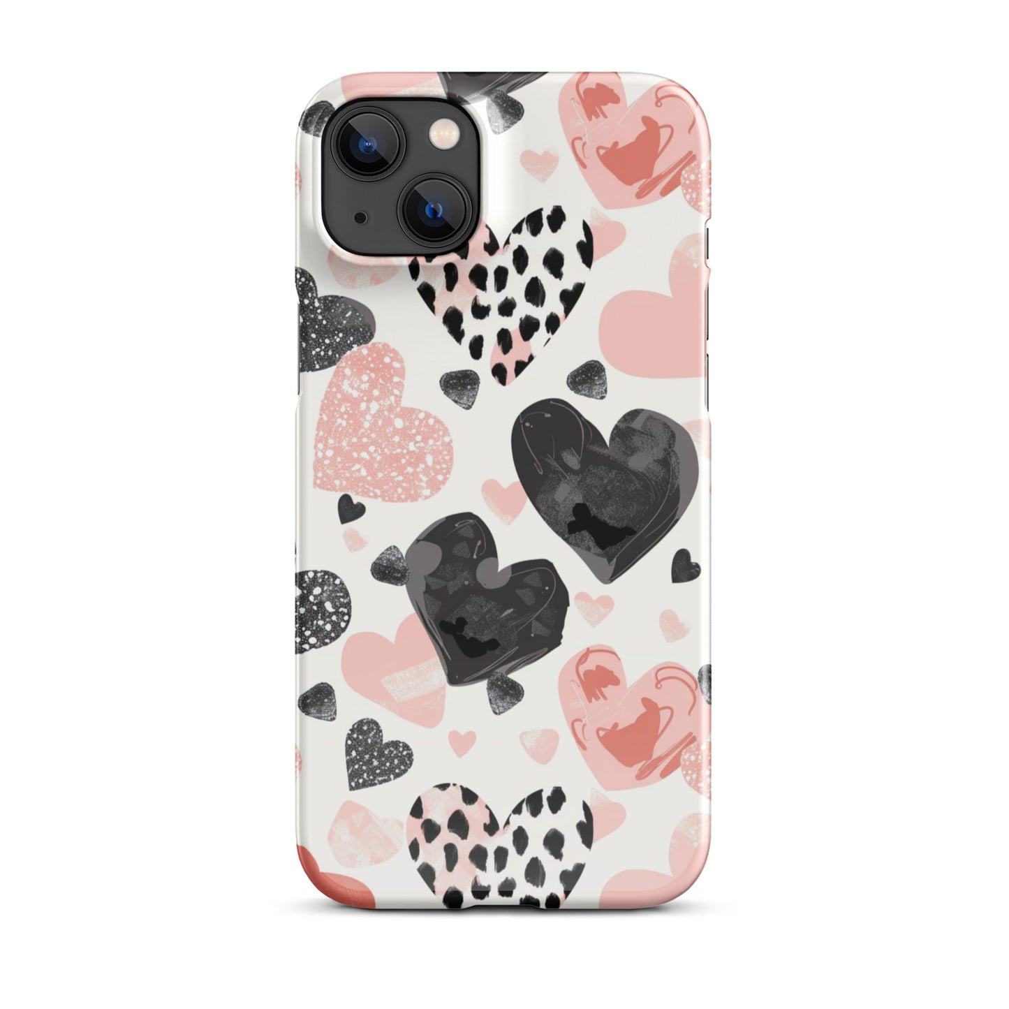 Diamond Hearts Phone case for iPhone
