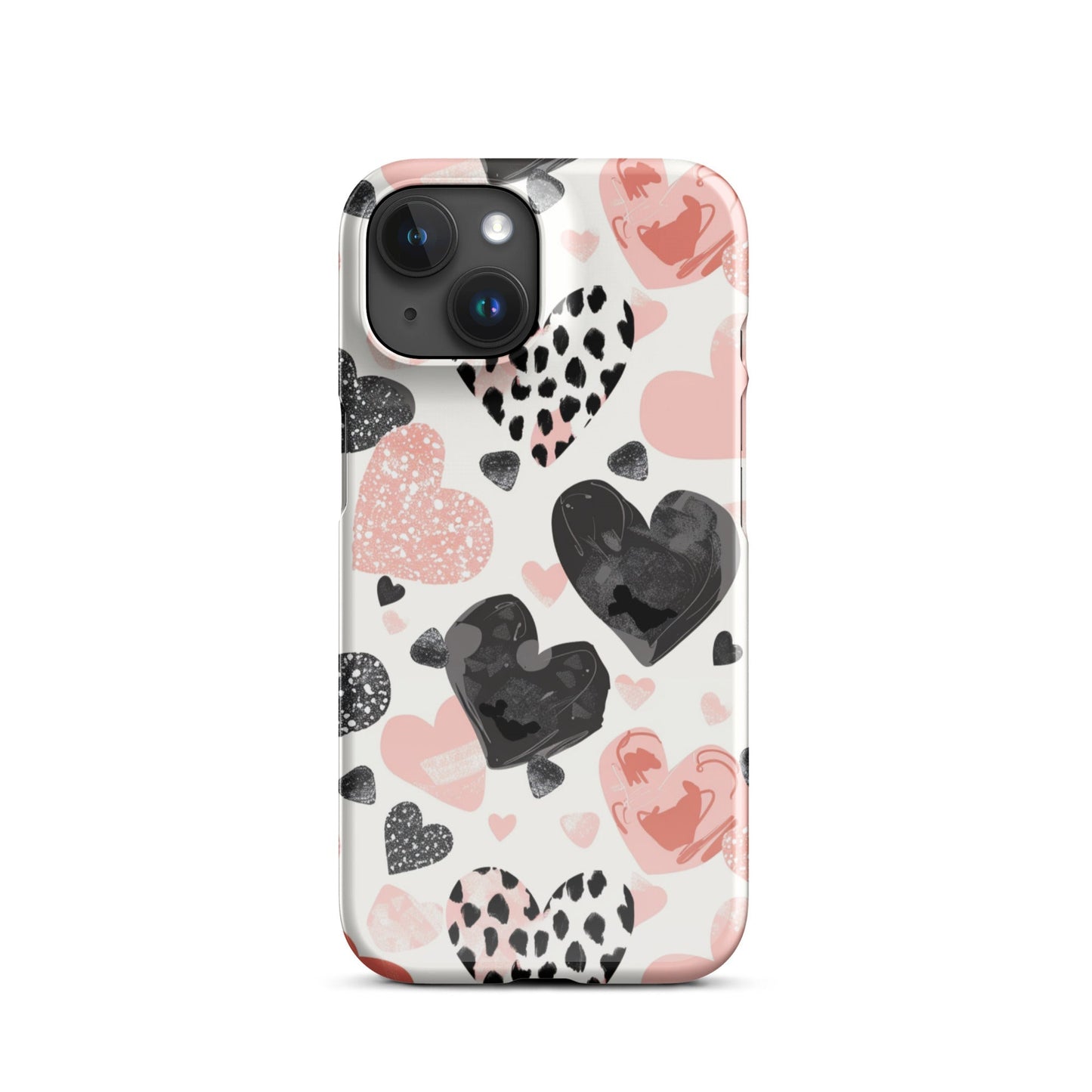 Diamond Hearts Phone case for iPhone