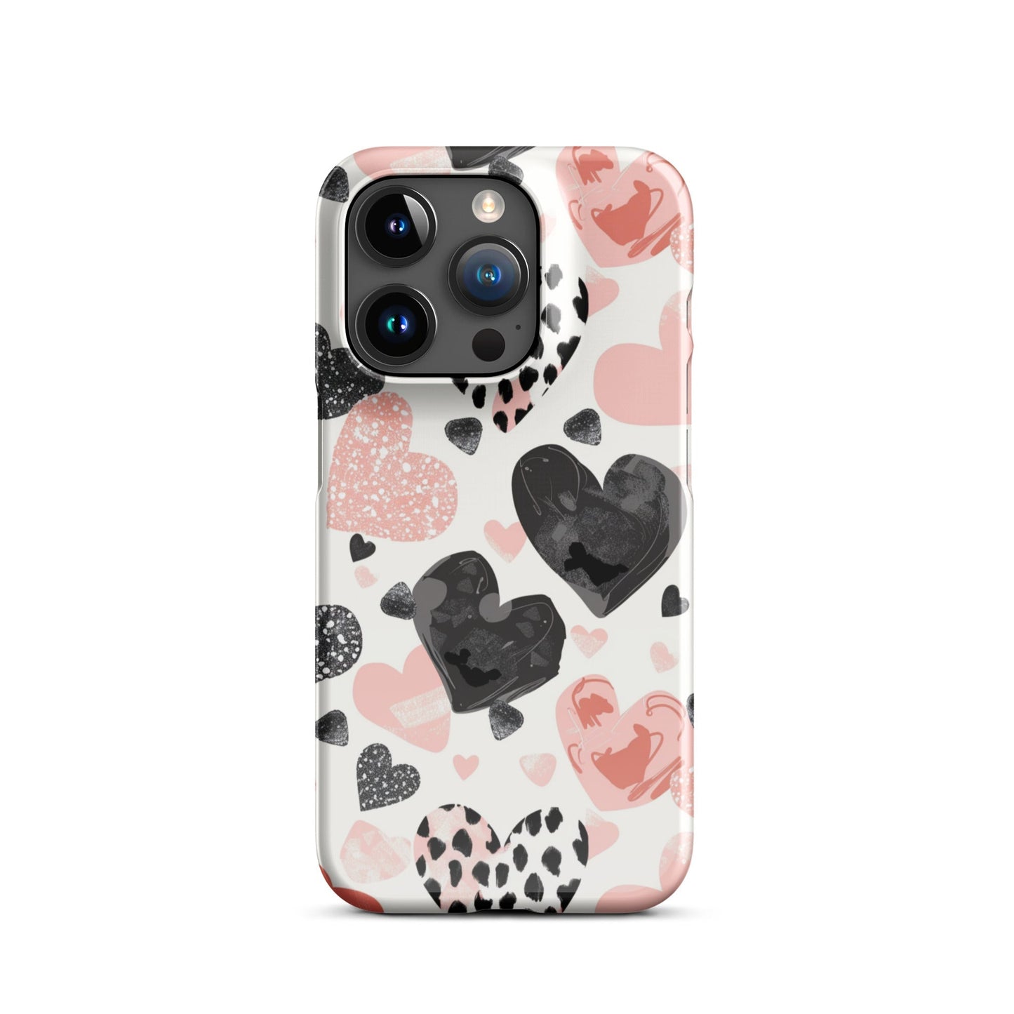 Diamond Hearts Phone case for iPhone