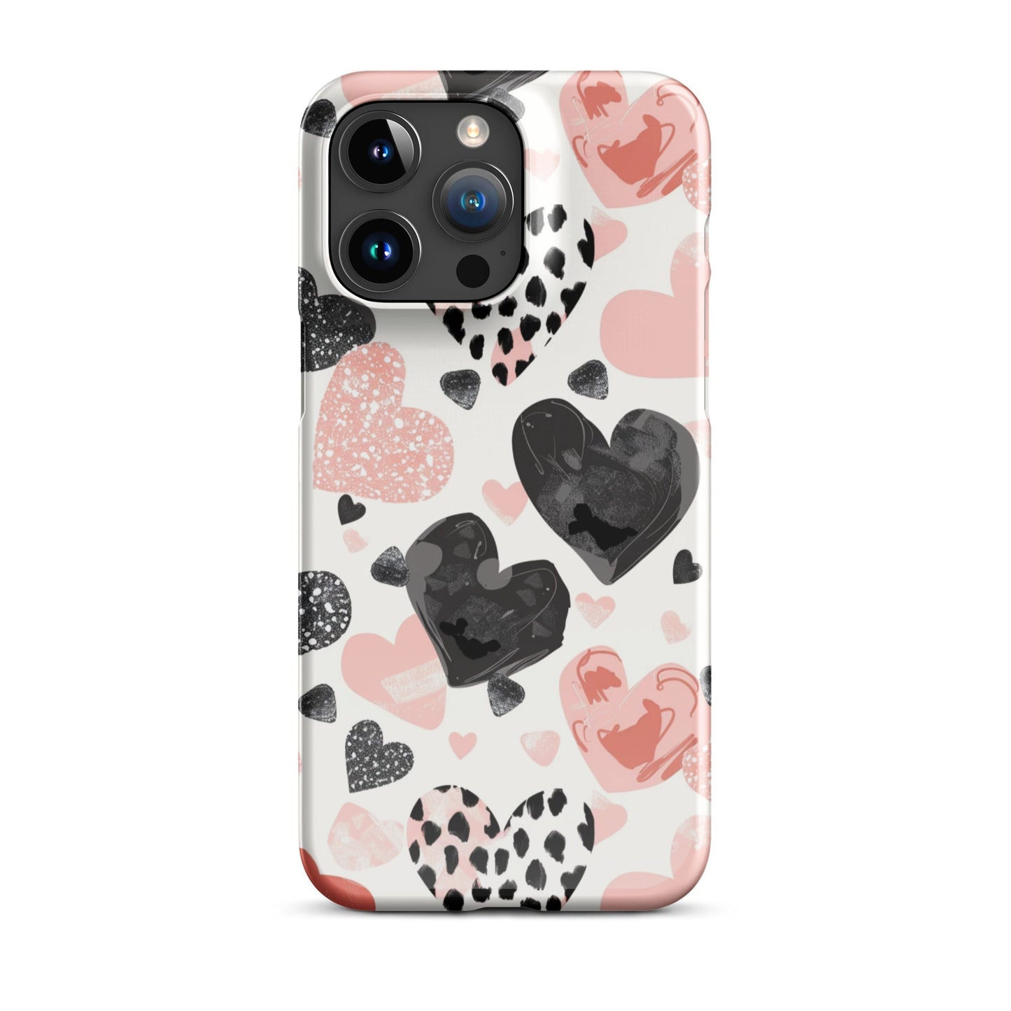 Diamond Hearts Phone case for iPhone