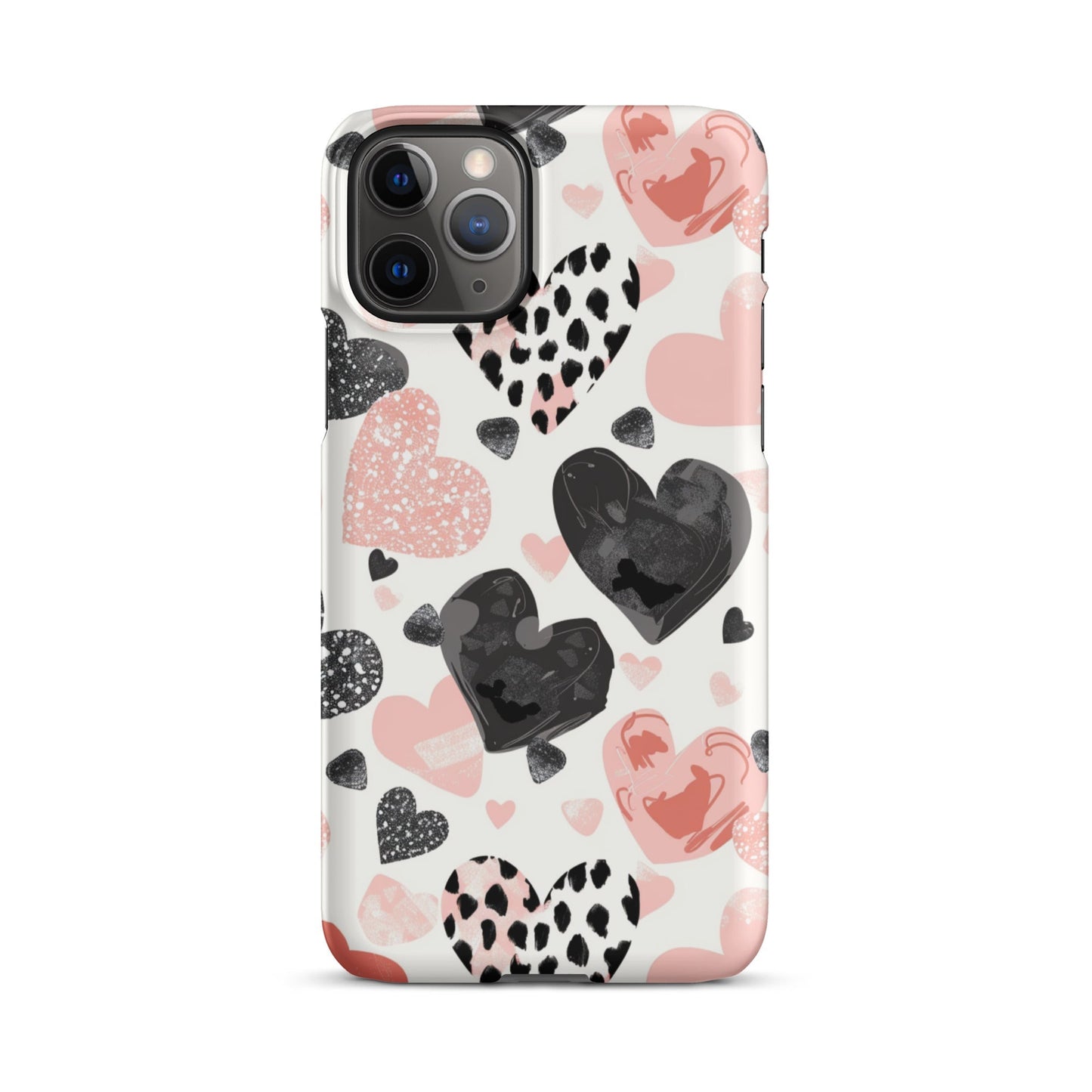Diamond Hearts Phone case for iPhone