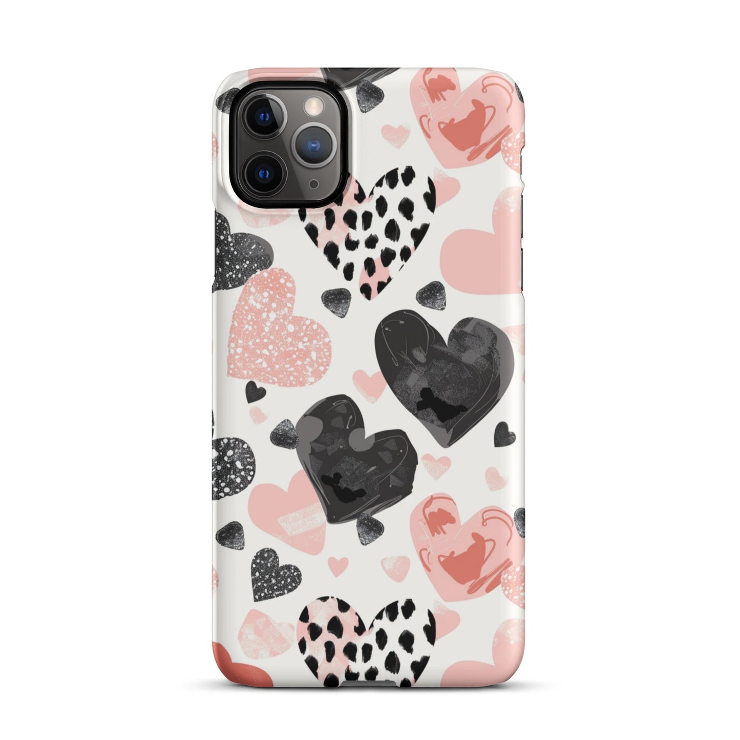 Diamond Hearts Phone case for iPhone