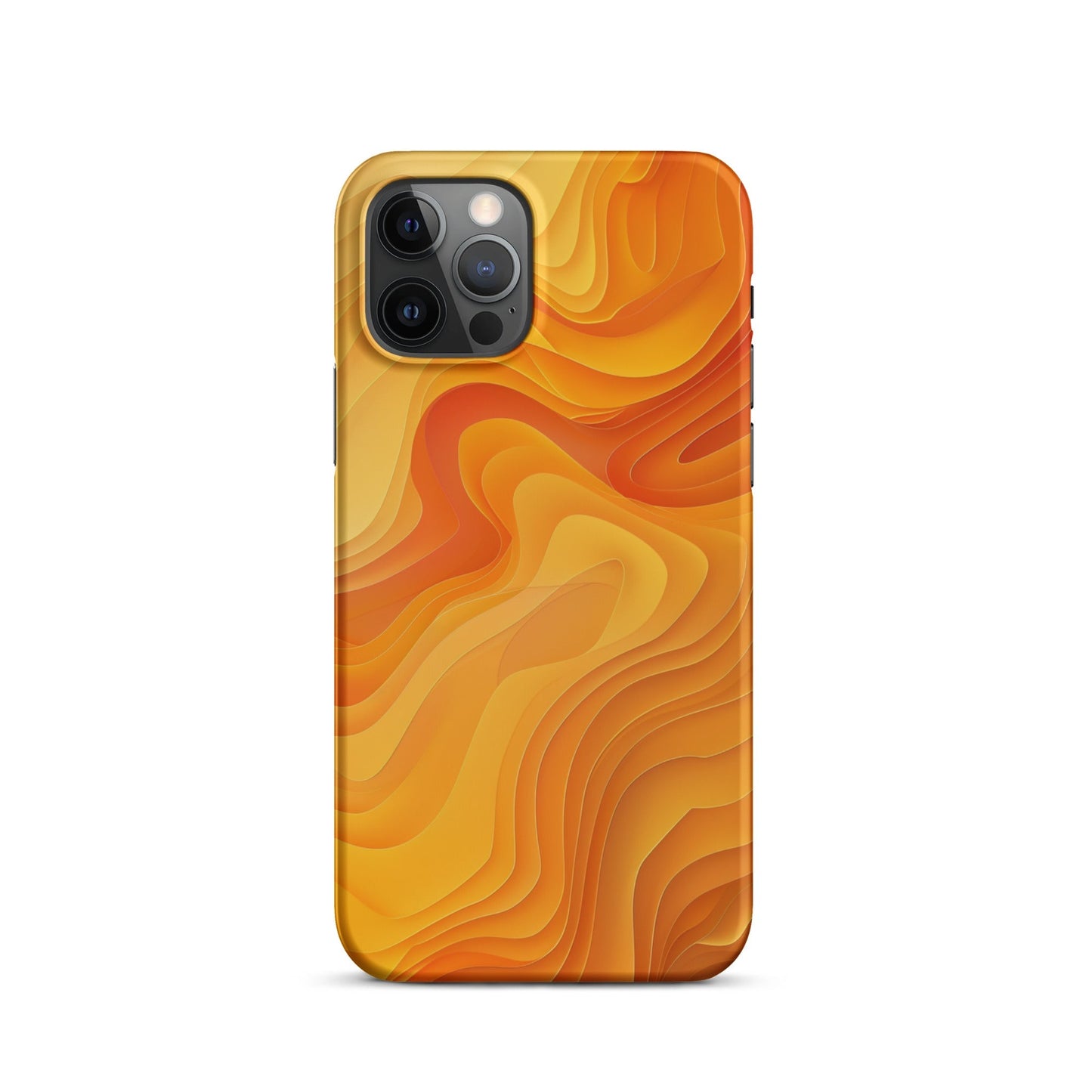 Abstract Yellow Phone Phone  case for iPhone