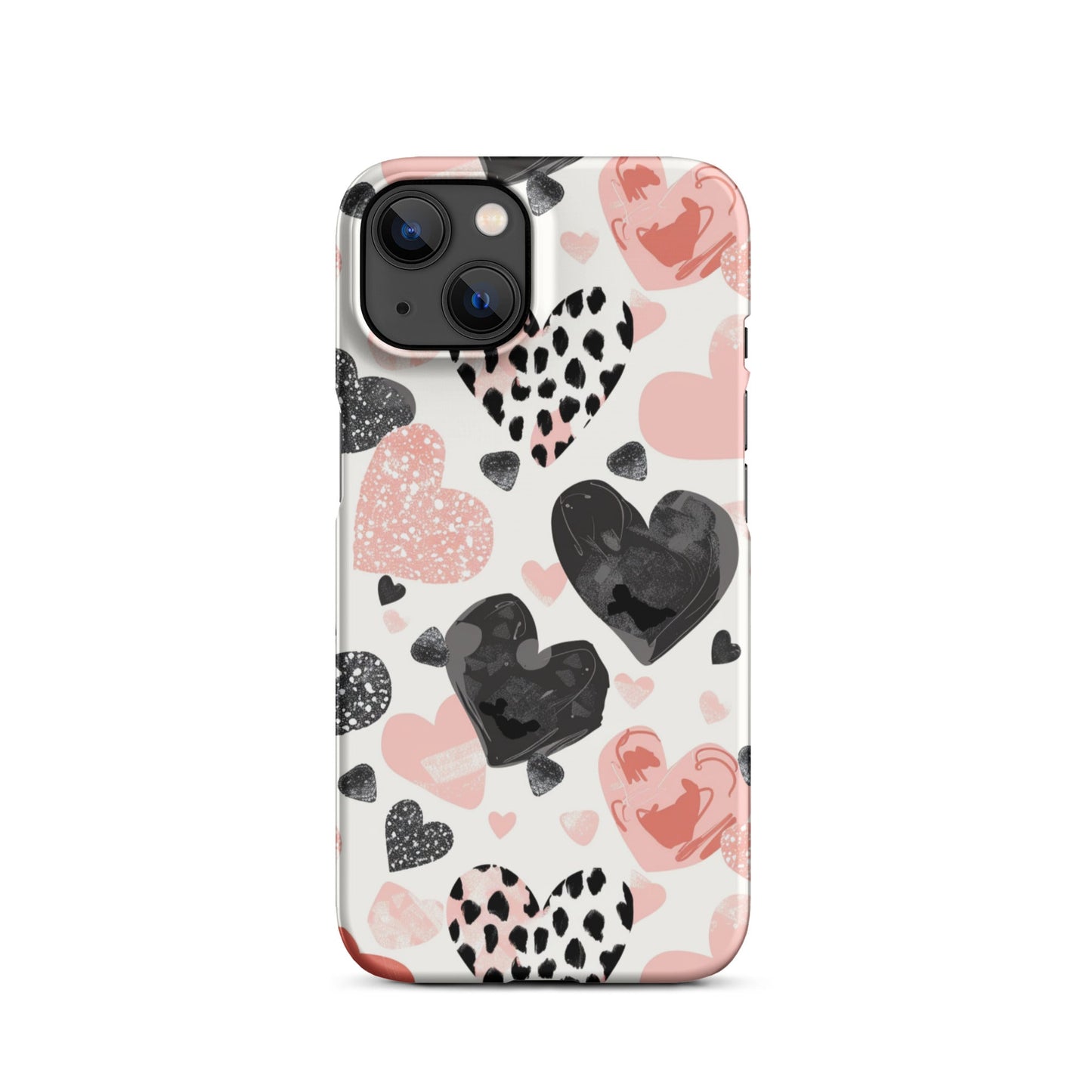 Diamond Hearts Phone case for iPhone