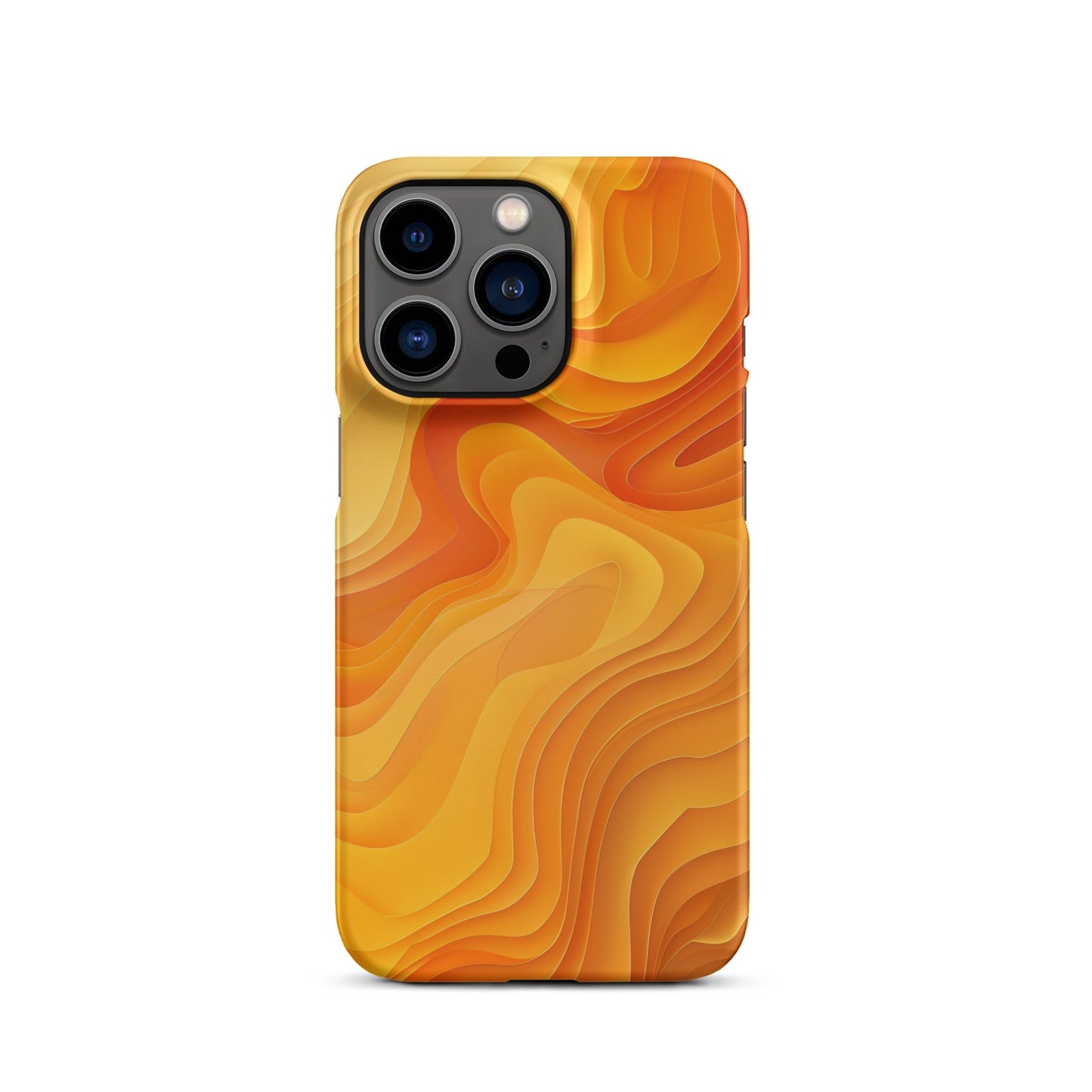 Abstract Yellow Phone Phone  case for iPhone