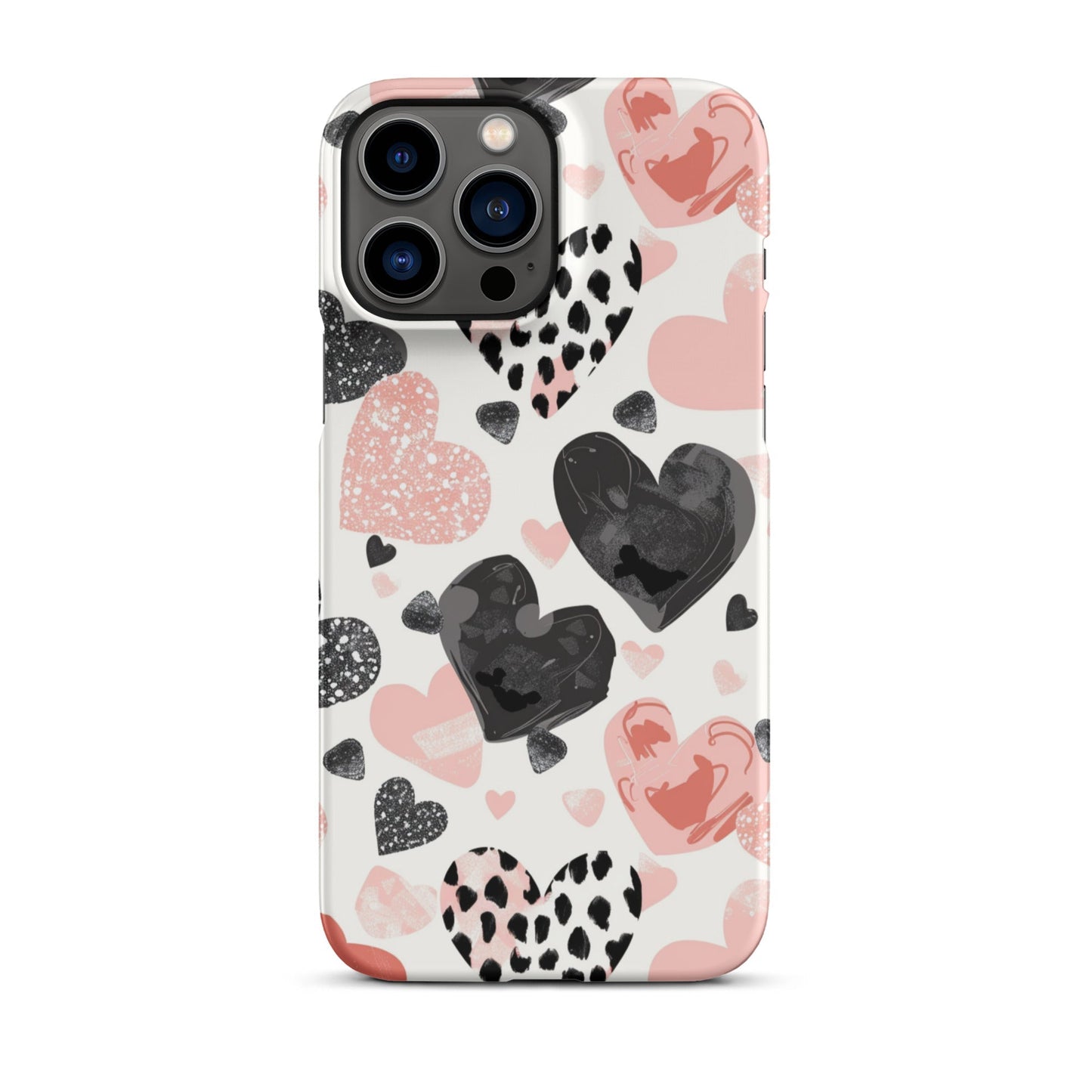 Diamond Hearts Phone case for iPhone