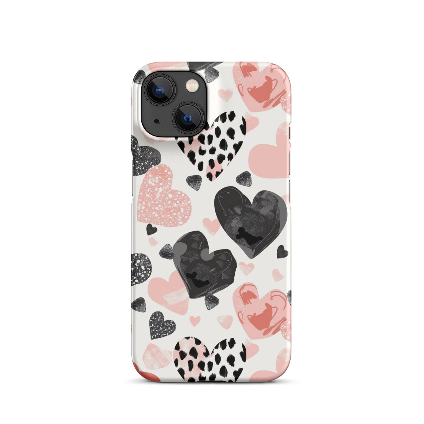 Diamond Hearts Phone case for iPhone