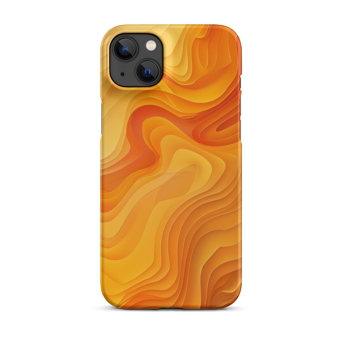 Abstract Yellow Phone Phone  case for iPhone