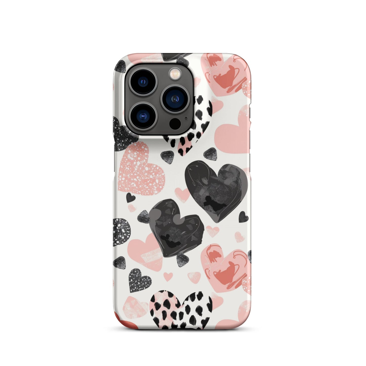 Diamond Hearts Phone case for iPhone