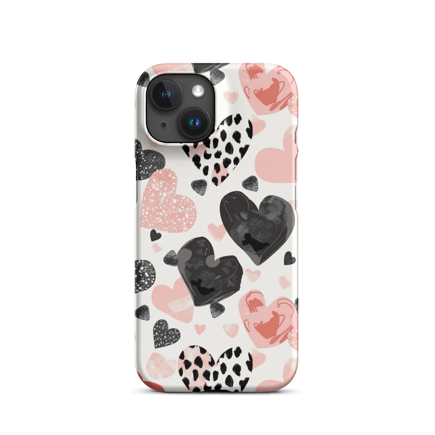 Diamond Hearts Phone case for iPhone