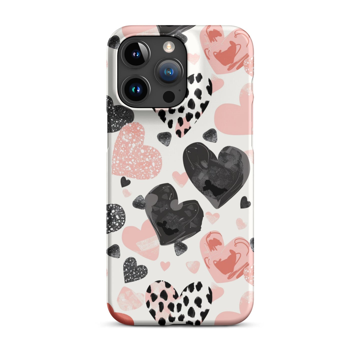 Diamond Hearts Phone case for iPhone
