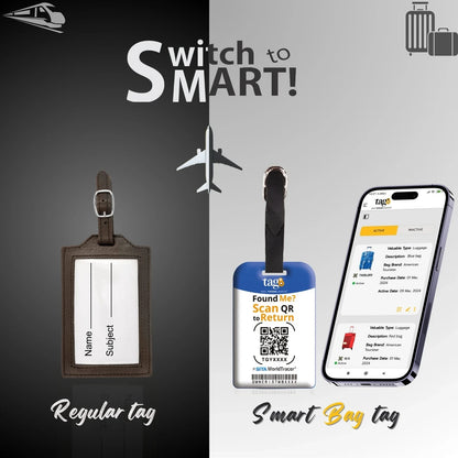 Smart Bag Security Tag - Ukraine Flag [Pack 2]